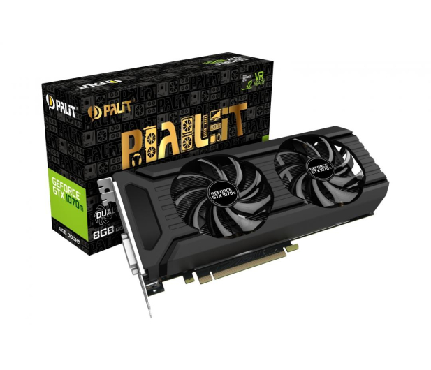 Palit GeForce GTX 1070 Ti DUAL 8GB GDDR5 - 391015 - zdjęcie